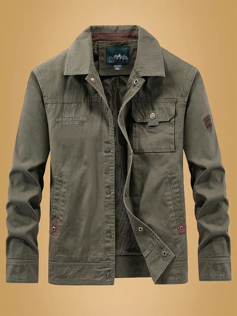 Vintage Militär Sommerjacke für Herren