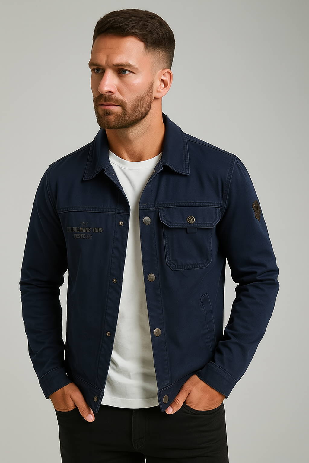 Vintage Militär Sommerjacke für Herren
