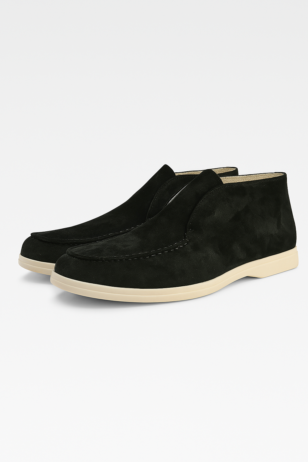 Hoch geschnittene Suede Loafers für Herren