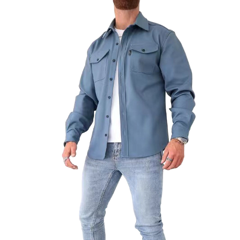 Moderne Overshirt mit Brusttaschen